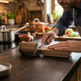 STENØ LAB – Rullsliper for kjøkkenkniver