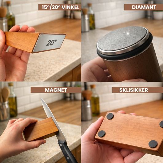 STENØ LAB – Rullsliper for kniver